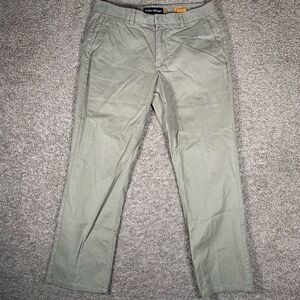 Tailor Vintage Mens Straight Fit‎ Cotton Khakis Pants Washed Chino Size 34/30
